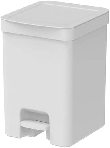 Ou Lixeira com Pedal 12L Branca Linha Trium