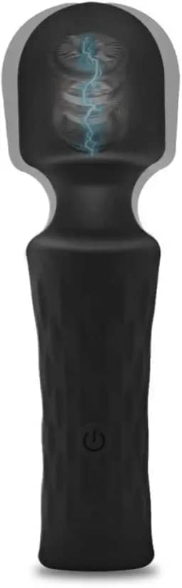 Vibradores de 10 Modos Mini Varinha Mágica Feminino Poderoso Clitóris Estimulador Ponto G Zatla