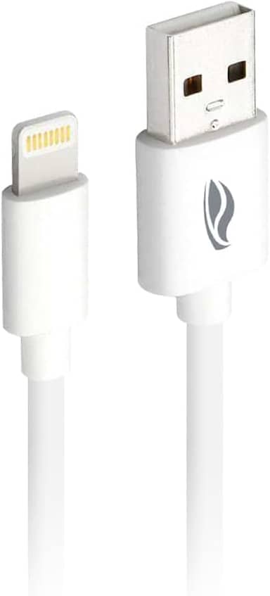 C3Tech Cabo USB para Smarthphone CB-L20WH Branco, 2Metros, Suporte a Carregamento e Transferência de Dados