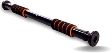 Barra Fixa De Porta Para Exercícios Ajustável Regulável Multifuncional Musculação Treino Em Casa Flexão 63 A 96 Cm Cor Preto upMoura