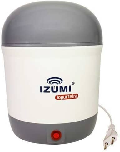 Iogurteira Elétrica Cinza Izumi Bivolt 1 Litro Modelo Novo!