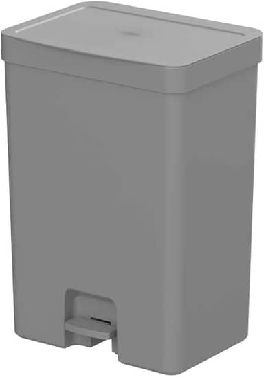 Lixeira de Pedal Trium 30L Chumbo - Ou