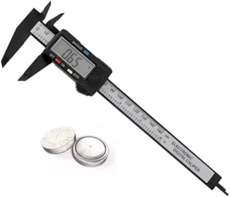 Paquimetro Digital Eletrônico 150mm + Baterias Lr44 1.5v