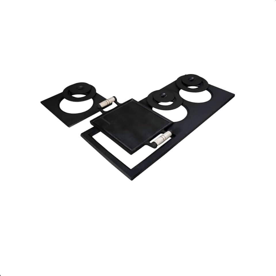 Chapa para fogão a lenha de ferro fundido com bifeteira multiuso