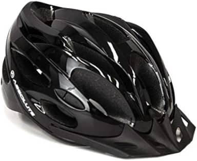 Capacete Ciclismo Bike Absolute Nero Wt032 Led Pisca Viseira (Preto M)