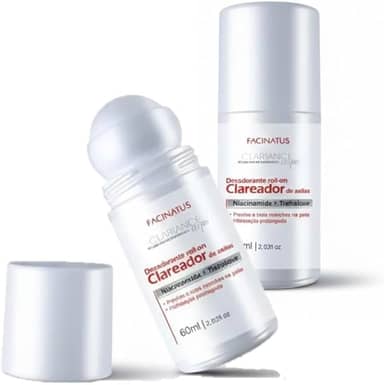 Kit 02 Desodorante Roll-on Clareador De Axilas Clariance