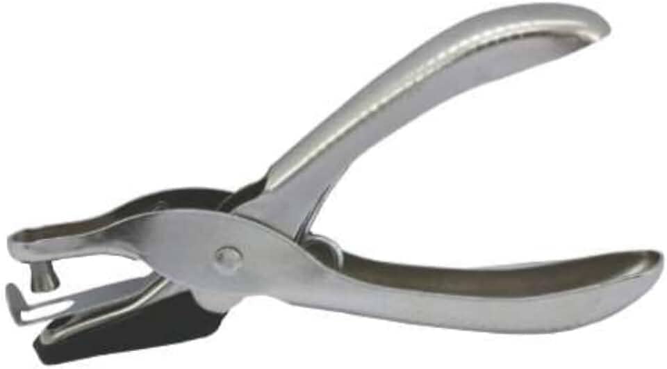Perfurador Furador de Papel em Metal Tipo Alicate 1 Furo 6mm