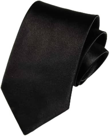 Gravata skinny clássica para homens, gravata de negócios de cor sólida de 8 cm de largura, para ternos formais profissionais e roupas de escritório