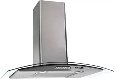 Coifa de Parede de Vidro Curvo, 70cm 4 e 5 bocas, 220V Nardelli