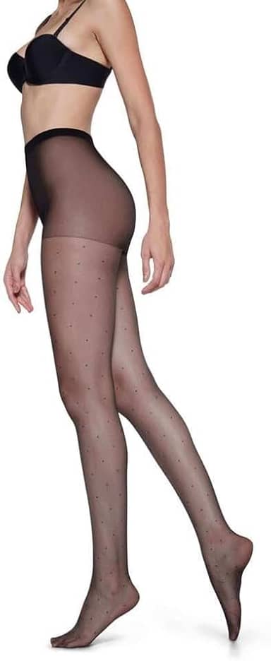 Meia Calça Loba Classica Poa Fio 15 (Adulto)