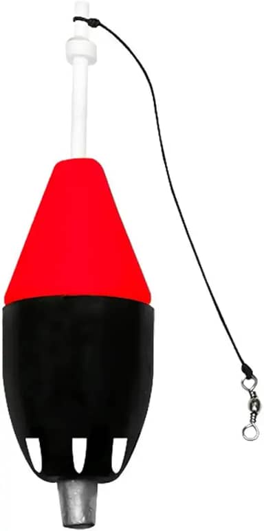 Boia Cevadeira Barão, 36g, Vermelho e Preto, com Suporte e Cordão