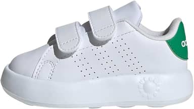 Tênis Adidas Advantage Bubble Infantil Branco e Verde