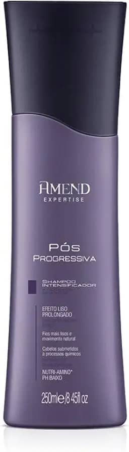 Shampoo Amend Expertise Intensificador Pós Progressiva 250ml