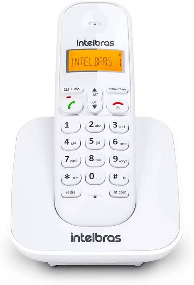 Telefone Sem Fio Digital TS 3110 Branco Intelbras