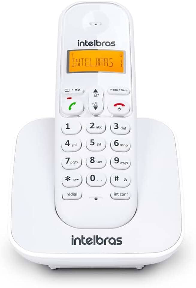 Telefone Sem Fio Digital TS 3110 Branco Intelbras
