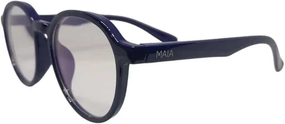 Armação Para Óculos Redondo Infantil Flexível Resistente Nylon Hipoalergenico Leve 3 a 7 anos confortável