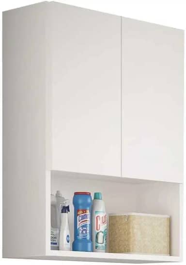 Armário Lavanderia com 2 Portas Multimóveis Ibiza Fg5004 Branco