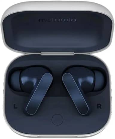 Fone de ouvido Sem Fio Bluetooth Motorola Moto Buds Cancelamento de Ruído Ativo - Dark Blue