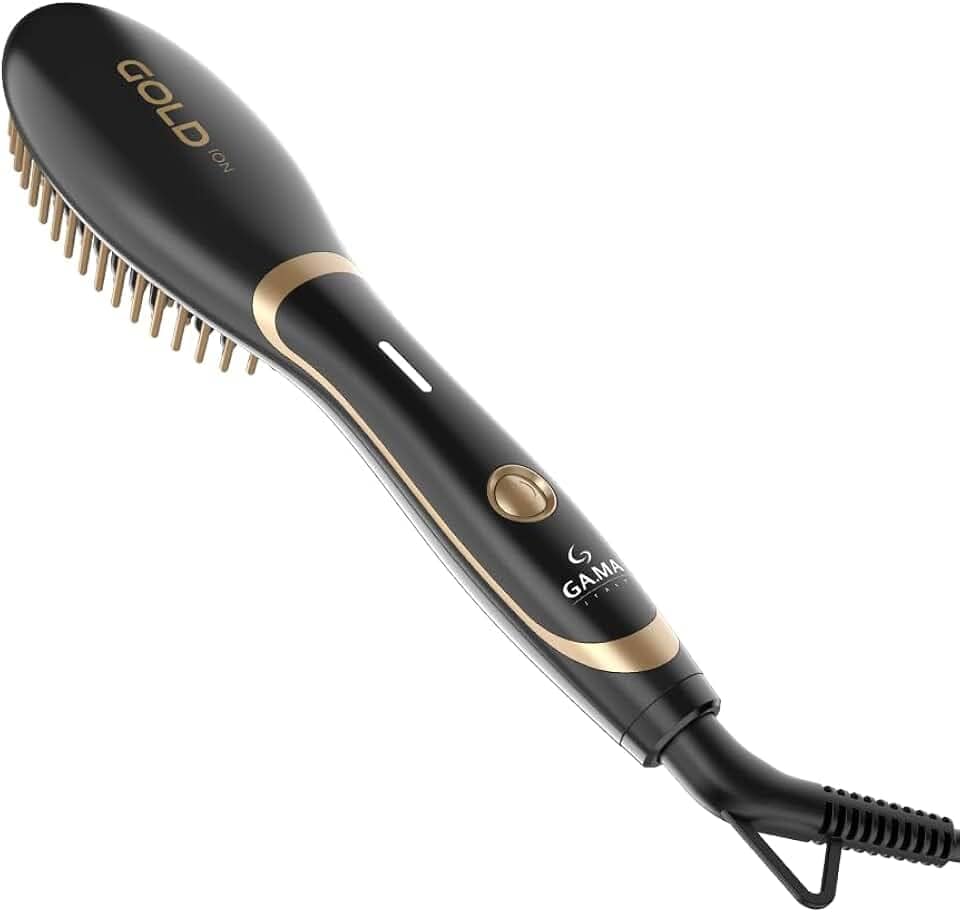 GA.MA ITALY Escova Alisadora Gold Ion Mini Bivolt
