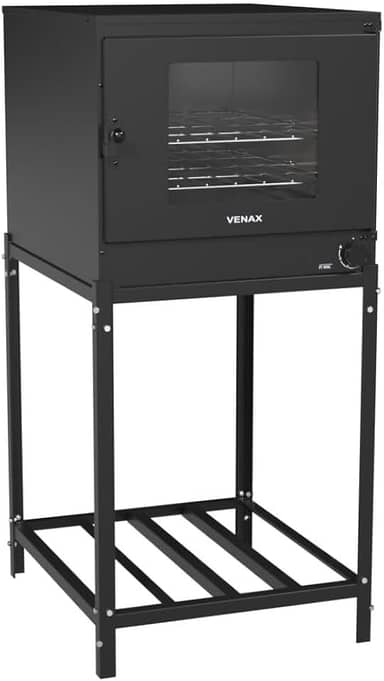 Forno Industrial FI 109L com Base Preto Gás GLP