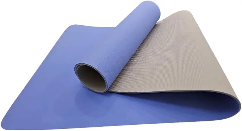 Tapete Yoga Tpe 100% Eco 6mm Unalome Azul 183x61cm Taitek