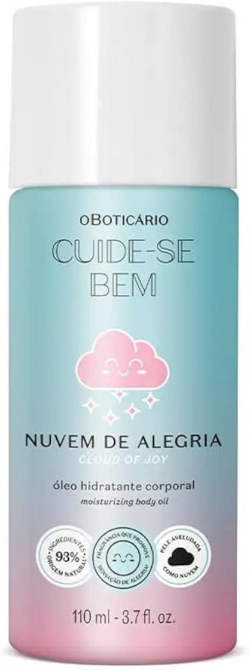 Óleo Hidratante Corporal Cuide-se Bem Nuvem de Alegria 110ml