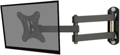 Suporte Articulado de Parede para TV e Monitor (10" a 26") - VESA Universal, Giro 180º, Inclinável e Extensível