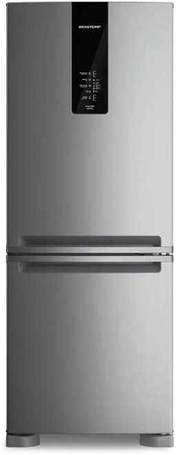 Geladeira Frost Free Brastemp Inverse 447 litros Inox - BRE57FK 110v