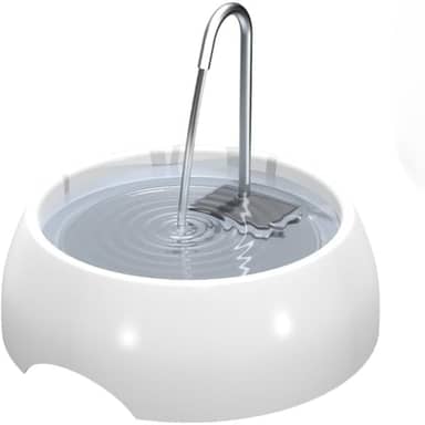 Fonte Automática para Cães e Gatos 1,2L – Com Filtro de Carvão Ativado, Torneira Inox e Bomba Silenciosa com Ajuste de Fluxo, Água Sempre Fresca (VERMEHO 1200ML)