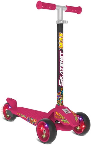 Skatenet Max Led Pink