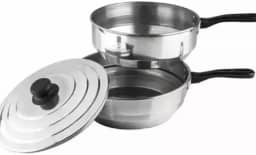 Panela Banho Maria Chocolateira Derretedeira Alumínio (Ideal para Derreter de Chocolate sem Queimar)