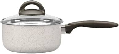 Brinox - Panela com Tampa 16X8Cm 1,3L Ceramic Life Suprema - Vanilla