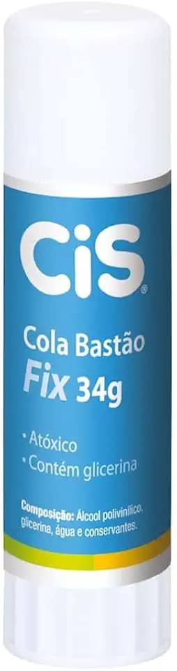 Cis Cola Em Bastão Fix 34 Gramas, Blister