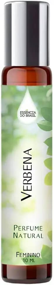 Essência do Brasil Perfume Feminino Verbena Natural 10ml Roll On