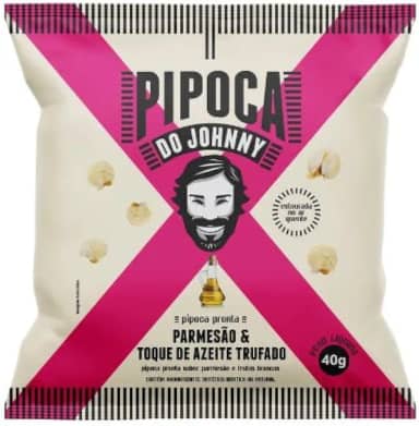 PIPOCA PRONTA PARMESAO E TOQUE DE AZEITE TRUFADO