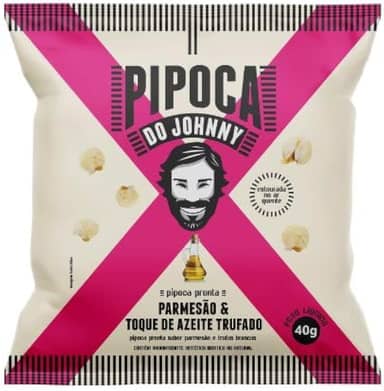 PIPOCA PRONTA PARMESAO E TOQUE DE AZEITE TRUFADO