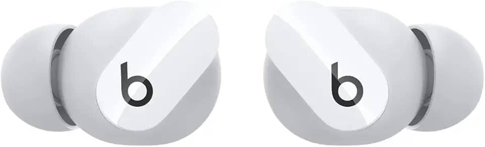 Beats Studio Buds – fone sem fio com cancelamento de ruído – classificação IPX4, fones resistentes ao suor, compatível com Apple e Android, Bluetooth, mic integrado, 8h de som – Branco