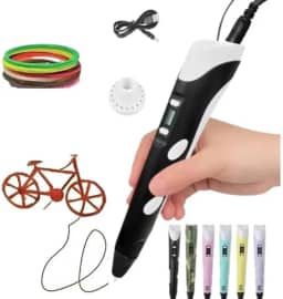 Super kit Caneta 3d Profissional para criação de brinquedos e trabalhos em 3D Uso Infantil e Adulto USB completo