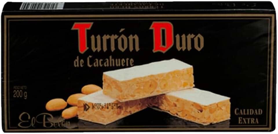 Torrone Espanhol La Fama Duro Belen 150g