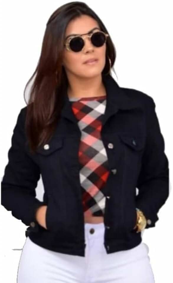 Jaqueta Jeans Básica Feminina