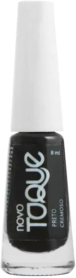Esmalte Cremoso Preto Novo Toque 8ml