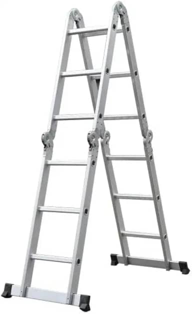 Escada Articulada Vix 12 Degraus Alumínio