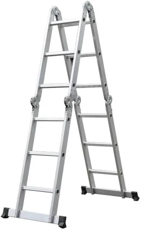 Escada Articulada Vix 12 Degraus Alumínio