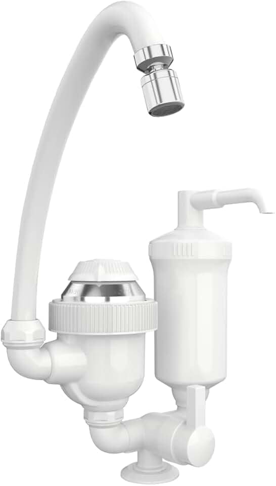 Torneira Elétrica de bancada com filtro Água 2 em 1 3T 220V 4400W TFB244 - Sintex