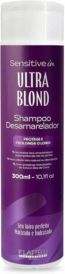 SHAMPOO DESAMARELADOR 300ML - ULTRA BLOND SENSITIVE IN