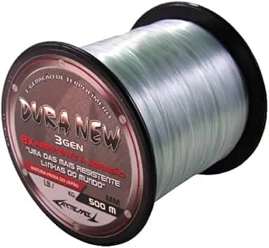Linha Pesca Dura New Verde 0,37 Mm 500 Metros 37 Libras Matéria Prima Do Japão Uma Das Linhas Mais Resistentes Do Mundo