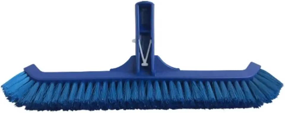 Escova Curva para Piscina Com Cerdas de 37cm Limpeza de Piscina Fibra,Vinil, Inflável Alvenaria
