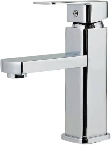 Pingoo.casa, Torneira Banheiro Misturador Monocomando Baixa Madeira - Cromado