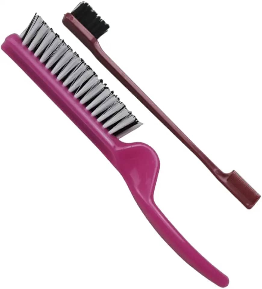 Kit Escova 5 Fileiras Cerda Mista/Escova Baby Hair