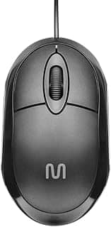 Mouse com Fio Multi Classic Box USB 1200 DPI com Design Compacto e Cabo de 1,2m – Preto MO300